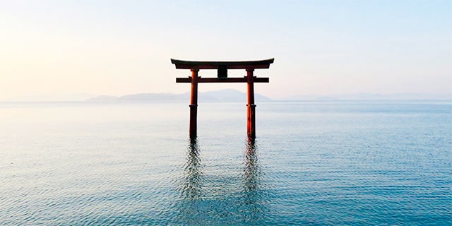 白髭神社：滋賀県高島市