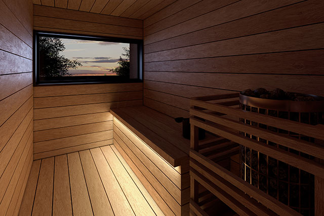 Private sauna