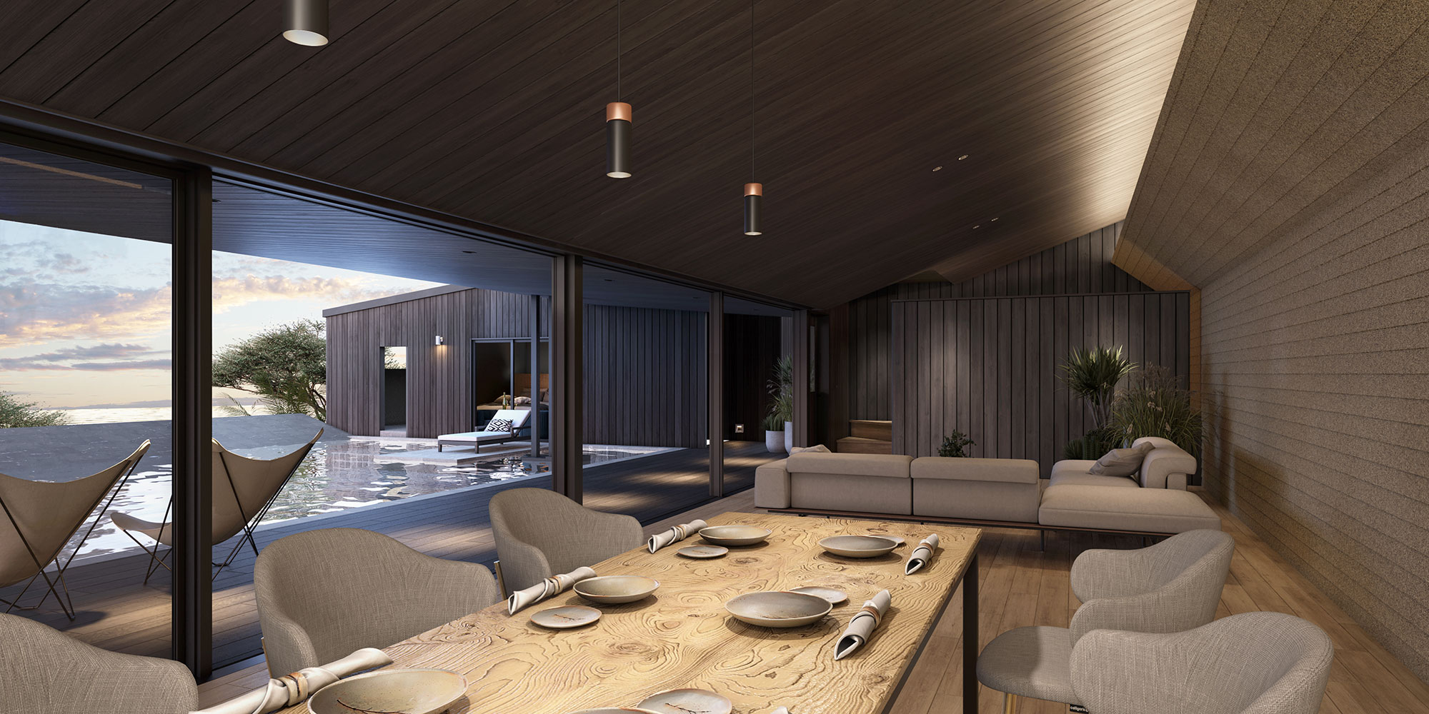 Residence Villa Awaji Vista : Dining room