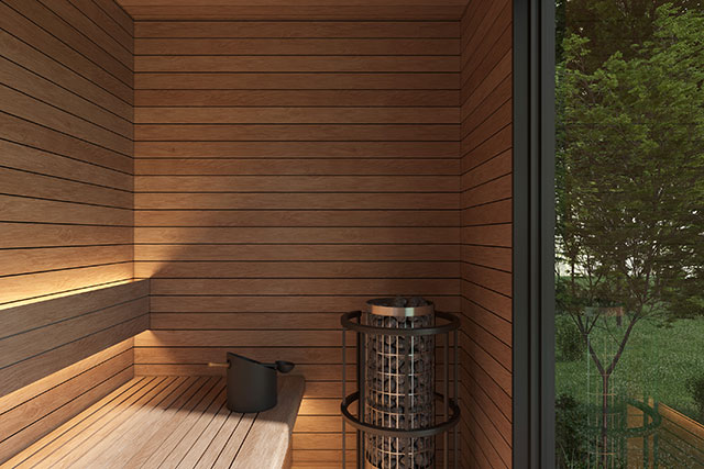 Private sauna