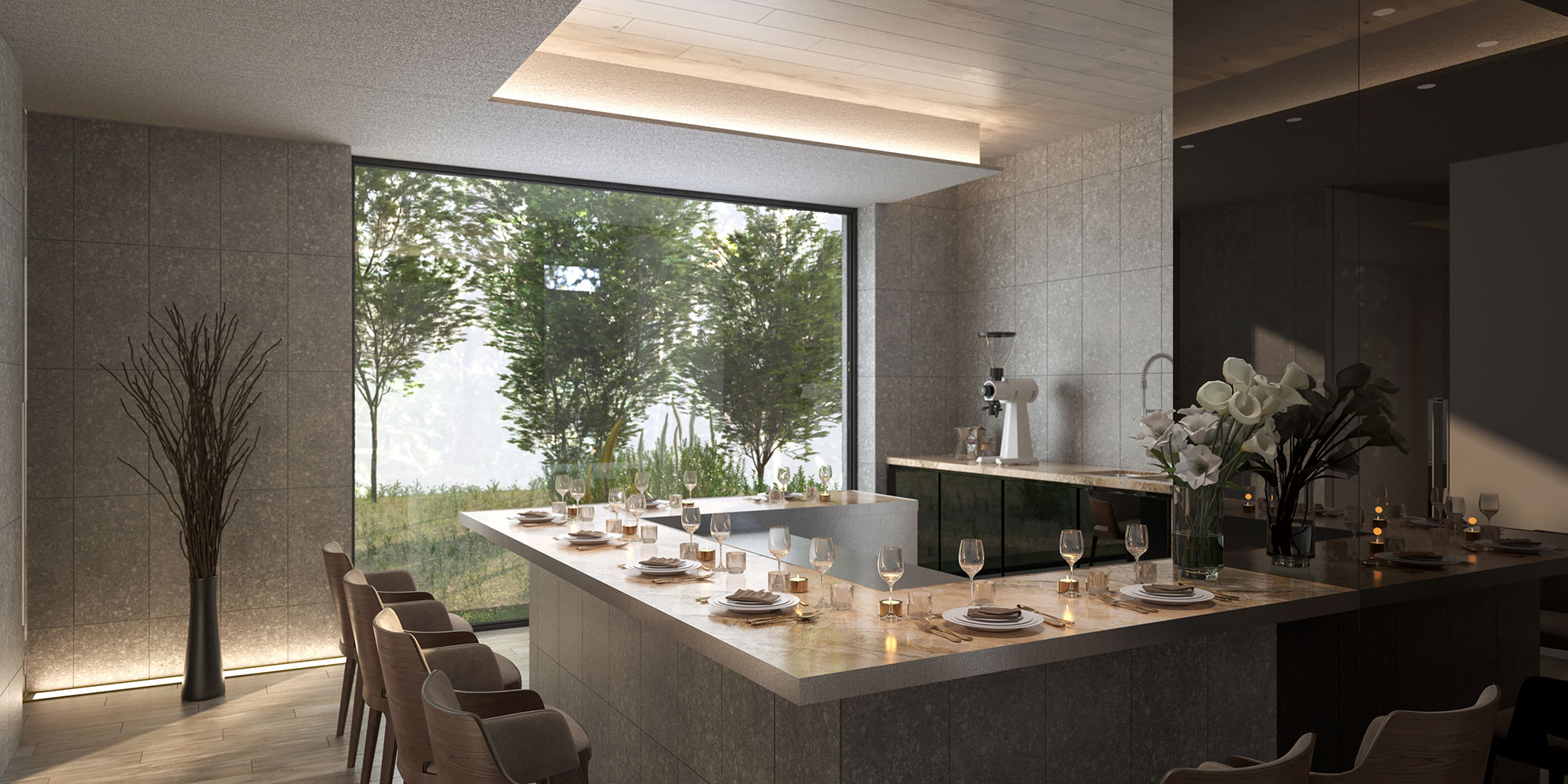 Residence Villa Calm : Dining