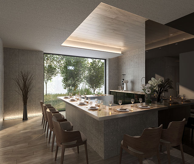 Residence Villa Calm : Dining