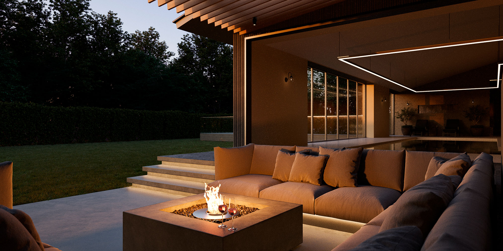 Residence Villa Cozy : Firepit