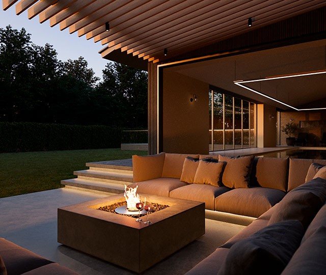 Residence Villa Cozy : Firepit