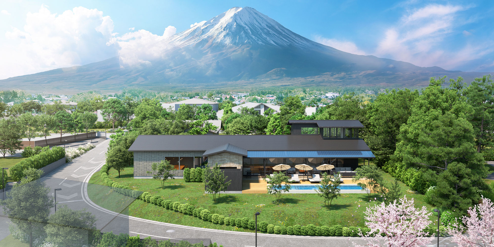 Residence Villa Lago : Bird's eye view