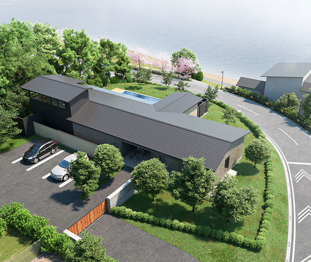 Residence Villa Lago : Bird's eye view