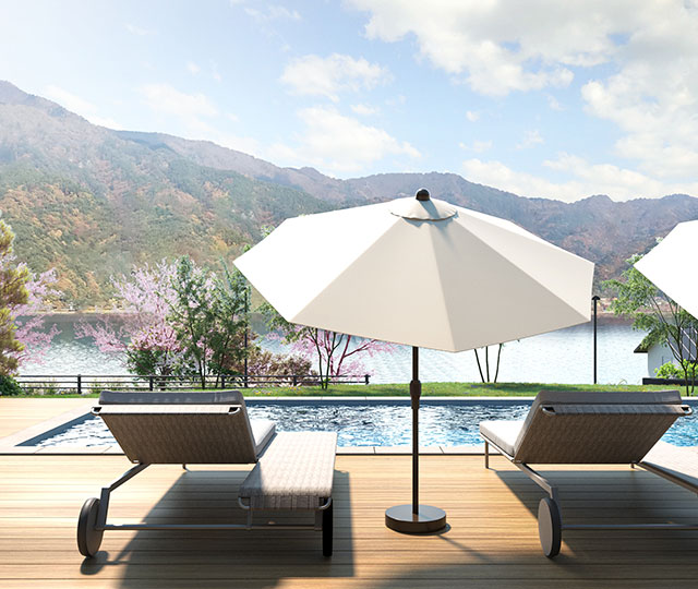 Residence Villa Lago : Terrace / Pool