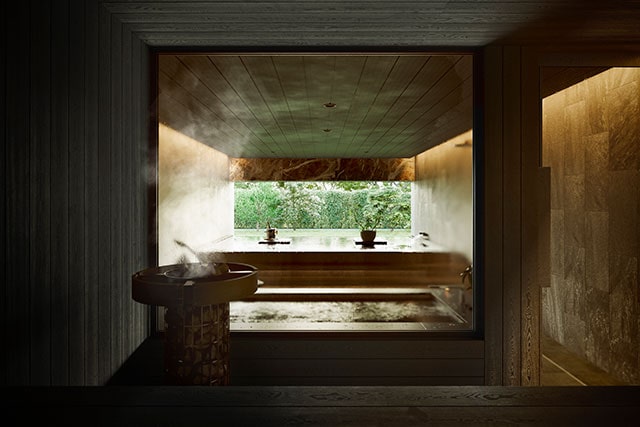 Private sauna