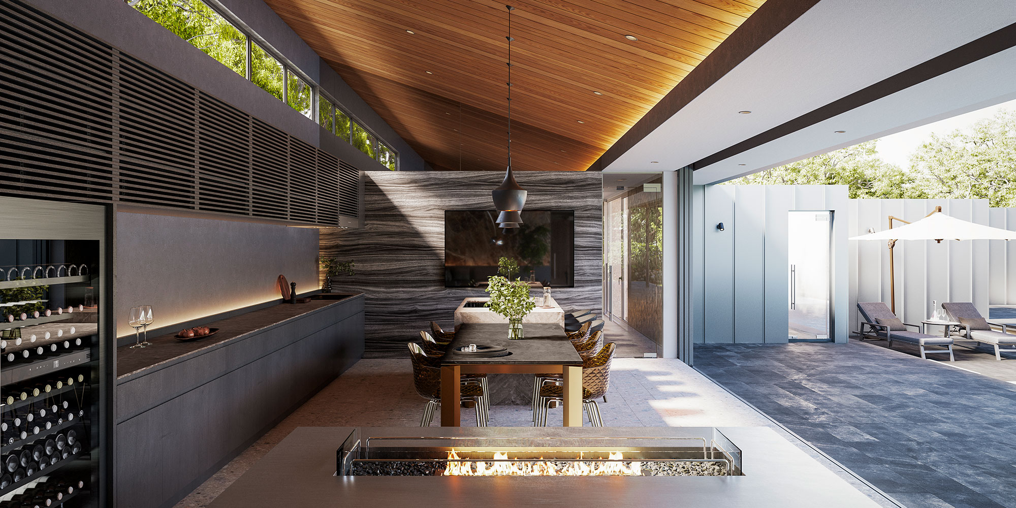 Residence Villa Sante : Dining