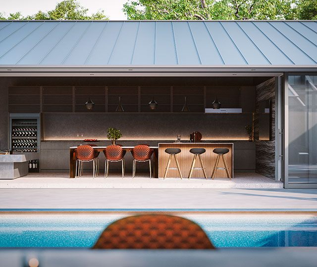 Residence Villa Sante : Pool / Dining