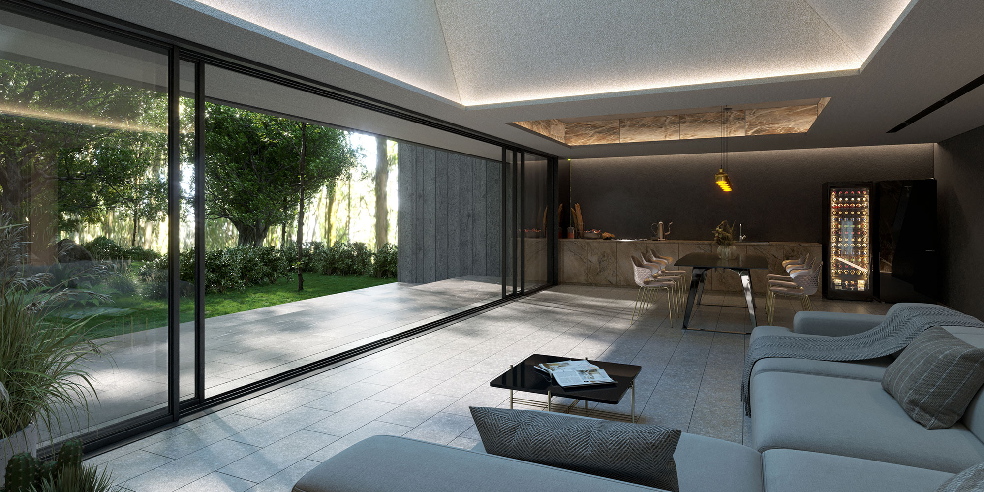 Residence Villa Terme : Living
