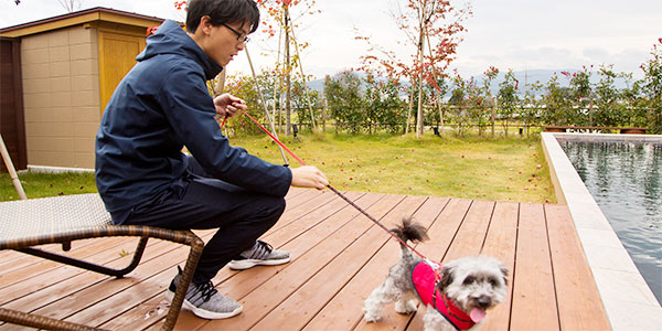 愛犬と泊まれるヴィラ