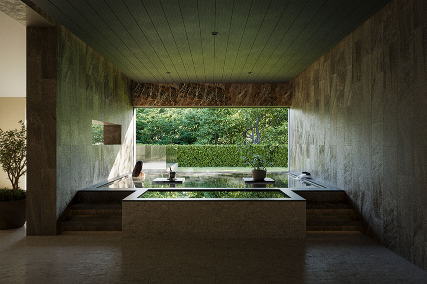 別荘ならではの自由で大胆な空間デザイン